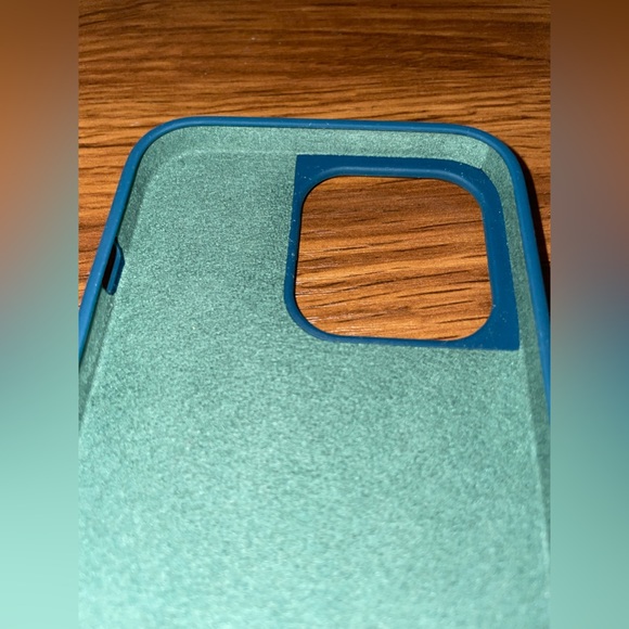 Apple IPhone 13pro silicone case from Target of heyday in dark teal - Picture 3 of 5